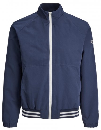 Jack & Jones JORLUKE Light Bomber Jacket Navy - Geci - Geci Bărbați Mărimi Mari