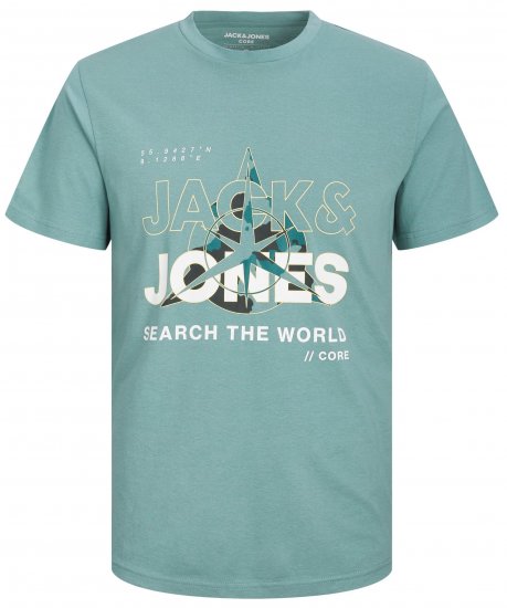 Jack & Jones JCOHUNT T-Shirt Trellis - Tricouri - Tricouri Bărbați Mărimi Mari