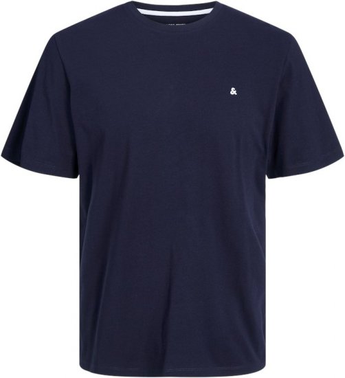 Jack & Jones PAULOS T-Shirt Navy Blazer - Tricouri - Tricouri Bărbați Mărimi Mari