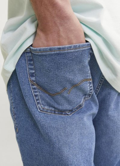 Jack & Jones GLENN ORIGINAL MF 071 Jeans Blue Denim - Blugi & pantaloni - Blugi & Pantaloni Bărbați Mărimi Mari