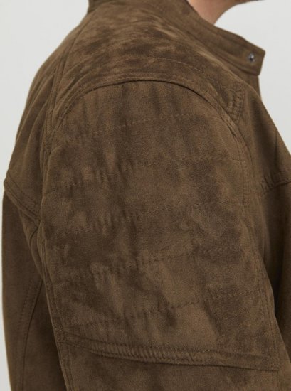 Jack & Jones ROCKY Jacket Brown - Geci - Geci Bărbați Mărimi Mari