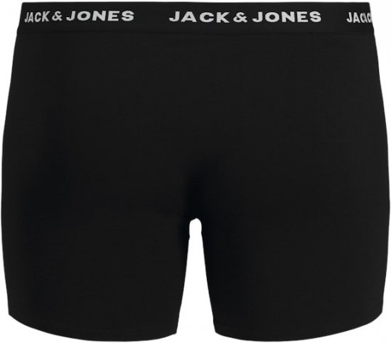 Jack & Jones HUEY Trunks 5-Pack Black - Lenjerie intimă & costum baie - Lenjerie Intimă Bărbați Mărimi Mari