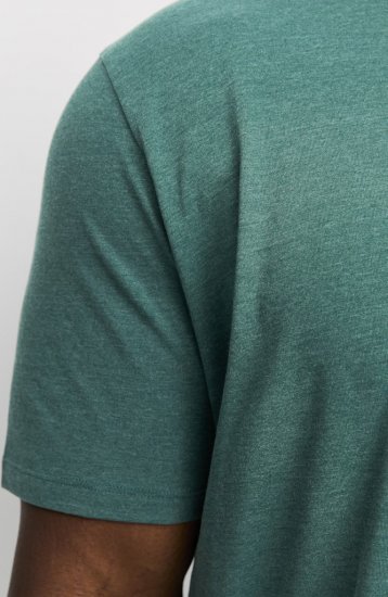 Jack & Jones ORGANIC T-Shirt Green/Melange - Tricouri - Tricouri Bărbați Mărimi Mari