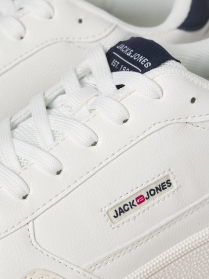 Jack & Jones Bounce Sneakers White/Navy BLAZE - Bărbați pantofi 40-52 - 
