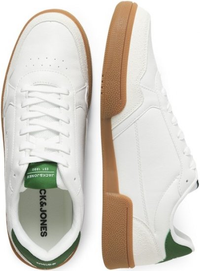 Jack & Jones Bounce Sneakers White/Verdant Green - Bărbați pantofi 40-52 - 