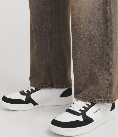 Jack & Jones Bounce Sneakers Black/White - Bărbați pantofi 40-52 - 