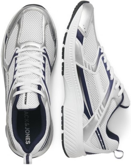 Jack & Jones Tokyo Sneakers White/MEDIEVAL B - Bărbați pantofi 40-52 - 