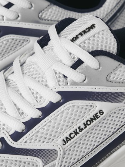 Jack & Jones Tokyo Sneakers White/MEDIEVAL B - Bărbați pantofi 40-52 - 