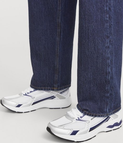 Jack & Jones Tokyo Sneakers White/MEDIEVAL B - Bărbați pantofi 40-52 - 