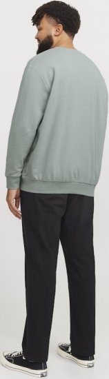 Jack & Jones HUDSON Sweatshirt Iceberg Green - Pulovere & hanorace - Pulovere & Hanorace Bărbați Mărimi Mari