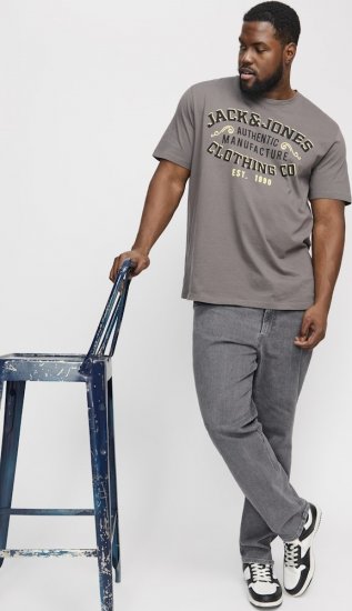 Jack & Jones GLENN ORIGINAL SQ 703 Grey Denim - Blugi & pantaloni - Blugi & Pantaloni Bărbați Mărimi Mari