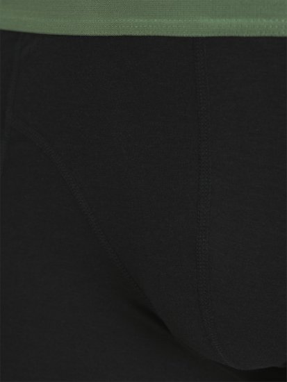 Jack & Jones Nick Bamboo Trunks 3-Pack Green/Black - Lenjerie intimă & costum baie - Lenjerie Intimă Bărbați Mărimi Mari