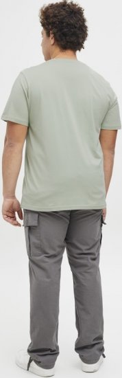 Jack & Jones Tarmac Branding Crew Neck T-Shirt Green - Tricouri - Tricouri Bărbați Mărimi Mari
