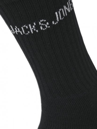Jack & Jones REGEN Tennis Socks 9-Pack Black - Șosete - Șosete Bărbați Mărimi Mari