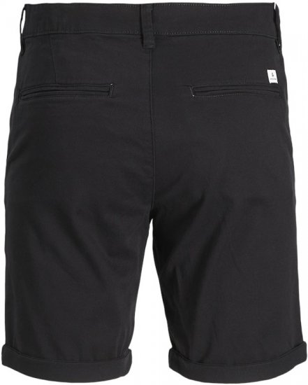 Jack & Jones Dave Chino Shorts Black - Pantaloni scurți - Pantaloni Scurți Mărimi mari Bărbați 