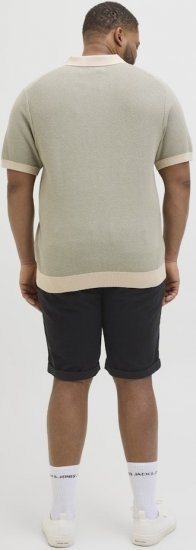Jack & Jones Dave Chino Shorts Black - Pantaloni scurți - Pantaloni Scurți Mărimi mari Bărbați 