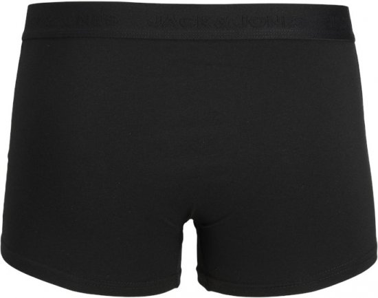 Jack & Jones TONE IN TONE Trunks 5-Pack Black - Lenjerie intimă & Costum baie - Lenjerie Intimă Bărbați Mărimi Mari