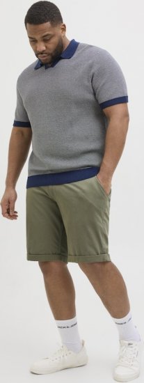 Jack & Jones Dave Chino Shorts Green - Pantaloni scurți - Pantaloni Scurți Mărimi mari Bărbați 