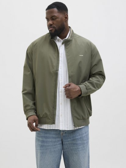 Jack & Jones Brad Bomber Jacket Tea Leaf - Geci - Geci Bărbați Mărimi Mari