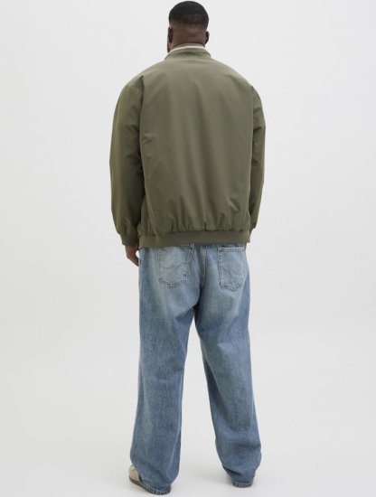 Jack & Jones Brad Bomber Jacket Tea Leaf - Geci - Geci Bărbați Mărimi Mari