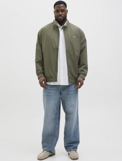 Jack & Jones Brad Bomber Jacket Tea Leaf - Geci - Geci Bărbați Mărimi Mari