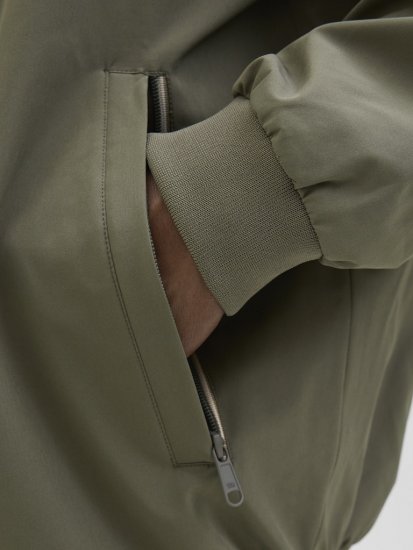 Jack & Jones Brad Bomber Jacket Tea Leaf - Geci - Geci Bărbați Mărimi Mari