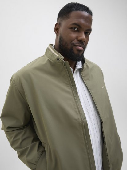 Jack & Jones Brad Bomber Jacket Tea Leaf - Geci - Geci Bărbați Mărimi Mari