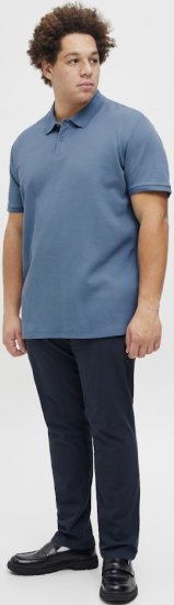 Jack & Jones AUSTIN CLASSIC Polo Blue - Tricouri polo - Tricouri Polo Bărbați Mărimi Mari