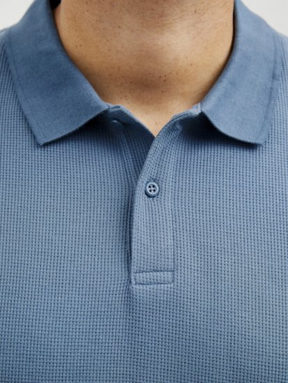 Jack & Jones AUSTIN CLASSIC Polo Blue - Tricouri polo - Tricouri Polo Bărbați Mărimi Mari