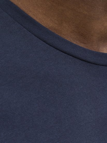  Jack & Jones Jaxon Crew Neck T-Shirt Sky Captain - Tricouri - Tricouri Bărbați Mărimi Mari