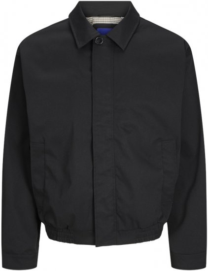 Jack & Jones Rislington Jacket Black - Geci - Geci Bărbați Mărimi Mari