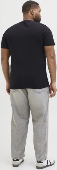 Jack & Jones Anatomy Skull Crew Neck T-Shirt Black - Tricouri - Tricouri Bărbați Mărimi Mari