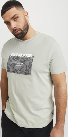 Jack & Jones Tarmac Camo Crew Neck T-Shirt Green - Tricouri - Tricouri Bărbați Mărimi Mari