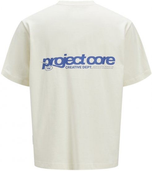 Jack & Jones Union Front & Back Print Crew Neck T-Shirt Yellow - Tricouri - Tricouri Bărbați Mărimi Mari