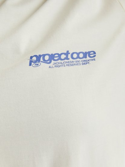 Jack & Jones Union Front & Back Print Crew Neck T-Shirt Yellow - Tricouri - Tricouri Bărbați Mărimi Mari