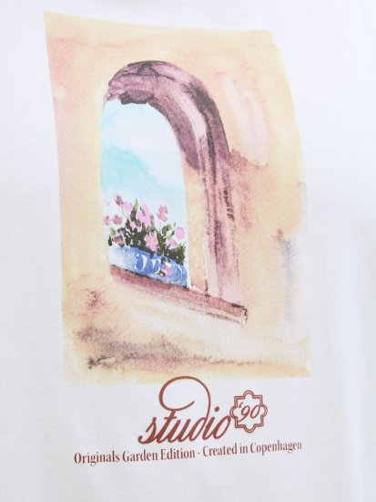 Jack & Jones Hydra Crew Neck T-Shirt Bright White - Tricouri - Tricouri Bărbați Mărimi Mari