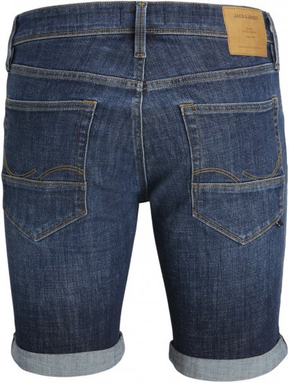 Jack & Jones Rick Fox Shorts GE 237 Blue Denim - Pantaloni scurți - Pantaloni Scurți Mărimi mari Bărbați 