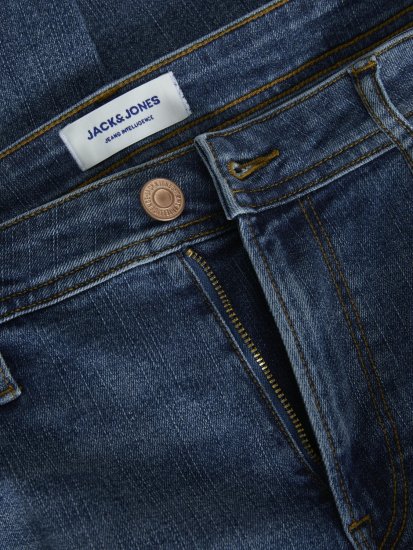 Jack & Jones JJILIAM JJORIGINAL SQ 223 Jeans Blue Denim - Blugi & pantaloni - Blugi & Pantaloni Bărbați Mărimi Mari