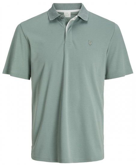 Jack & Jones JPRCCRODNEY Polo Green - Tricouri polo - Tricouri Polo Bărbați Mărimi Mari
