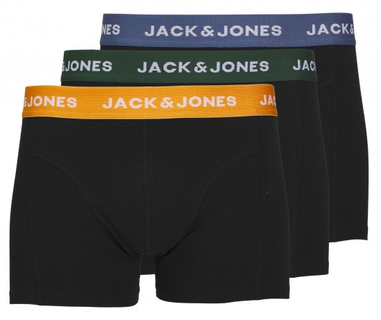 Jack & Jones JACGAB Trunks 3-Pack - Lenjerie intimă & costum baie - Lenjerie Intimă Bărbați Mărimi Mari