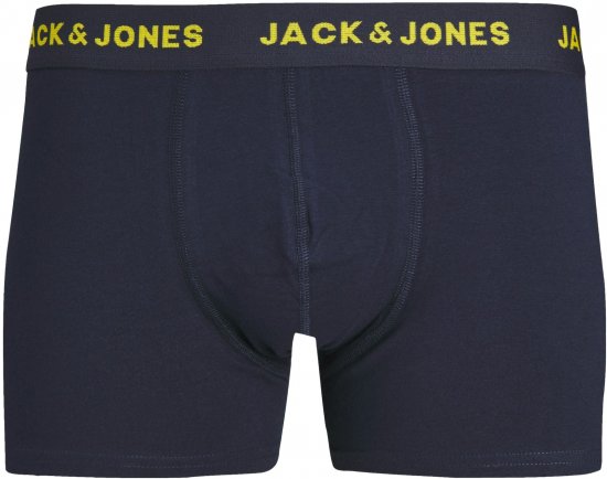 Jack & Jones JACPINK FLAMINGO TRUNKS 5 PACK Navy Blazer - Lenjerie intimă & costum baie - Lenjerie Intimă Bărbați Mărimi Mari