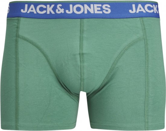 Jack & Jones JACPINEAPPLE SKULL TRUNKS 3 PACK Palace Blue - Lenjerie intimă & costum baie - Lenjerie Intimă Bărbați Mărimi Mari
