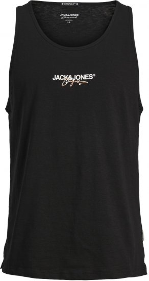 Jack & Jones JORARUBA BRANDING TANK TOP Tap Shoe - Tricouri - Tricouri Bărbați Mărimi Mari