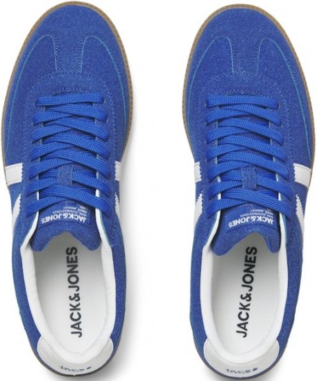 Jack & Jones Kirk International Campaign Sneakers Blue Quartz/Bright White - Bărbați pantofi 40-52 - 