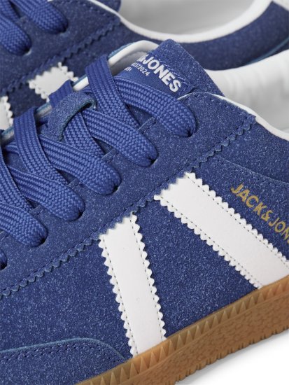 Jack & Jones Kirk International Campaign Sneakers Blue Quartz/Bright White - Bărbați pantofi 40-52 - 