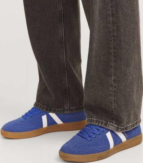 Jack & Jones Kirk International Campaign Sneakers Blue Quartz/Bright White - Bărbați pantofi 40-52 - 