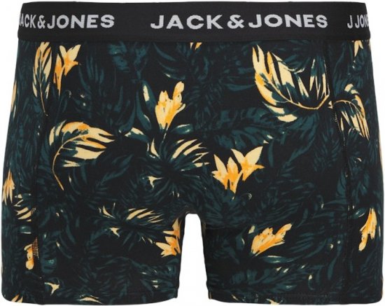 Jack & Jones Tyler Trunks 3-Pack Black - Lenjerie intimă & costum baie - Lenjerie Intimă Bărbați Mărimi Mari