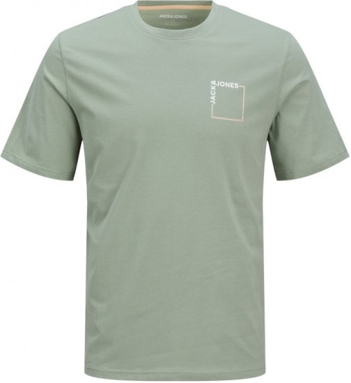 Jack & Jones Verner Crew Neck T-Shirt Iceberg Green - Tricouri - Tricouri Bărbați Mărimi Mari