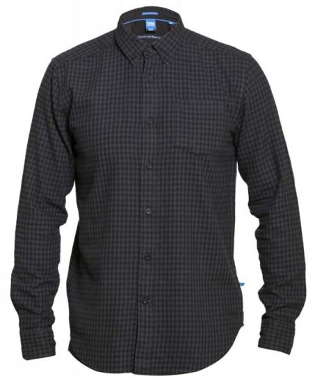 D555 Jared Long Sleeve Shirt - Cămăși - Cămăși Bărbați Mărimi Mari