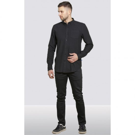 D555 Jared Long Sleeve Shirt - Cămăși - Cămăși Bărbați Mărimi Mari